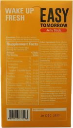 Easy Tomorrow Jelly Stick Before/After Drink Alcohol， After Party Recovery & Relief for Great Night & Better Morning， Party Vacation Aid， Liver Cleanse Detox， Mango Flavored， 상쾌환， 20 Packets - Image 7